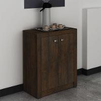 Balcão Para Escritório Home Office Me4103 Mdp Rustico - 3