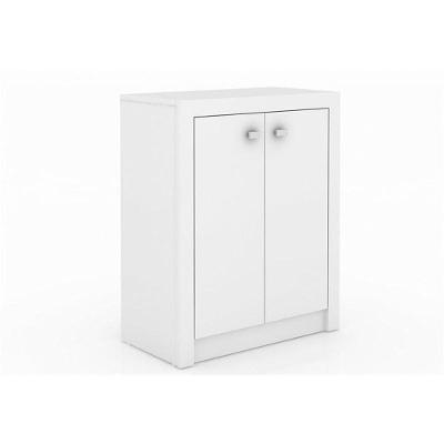 Balcão Para Escritório 2 Portas Me4103 Branco - Tecno Mobili