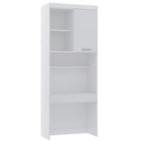 Bancada De Estudos Modulada 90cm 1 Porta Alpes Luciane Móveis Branco Pf Com Branco Pf - 2