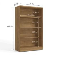 Armário Office Versátil Alto Com Chave 1013a Kappesberg Itapua - 3