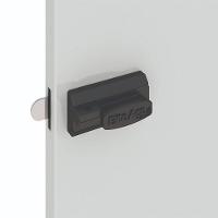 Armário Roupeiro Aço 12 Portas Guarda Volume Trinco Cinza - 6