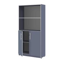 Armario Com 2 Portas Niver Azul - 1