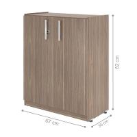 Armario Baixo Com 2 Portas Versare Affara - 2