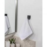 Gancho De Parede Cabide Banheiro Ventosa Preto 8055pt