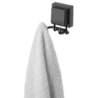 Gancho De Parede Cabide Banheiro Ventosa Preto 8055pt - 5