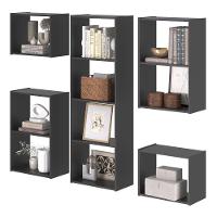 Kit De 10 Nichos Romana Preto Onix - 1