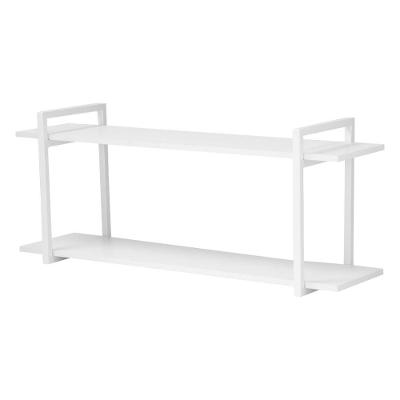 Nicho Sala e Quarto Branco com Prateleiras Branco 100cm