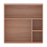 Nicho Luciane 1 Porta Microondas 80cm Vanilla Grafite - 2