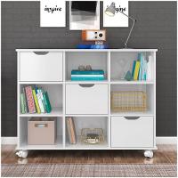 Kit 2 Nichos Organizadores Com Rodízios Toy 3 Gavetas Branco - 11