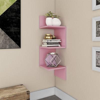 Nicho De Canto Movelbento Suspenso Am3079 Rosa