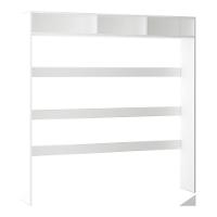 Nicho Para Embutir Painel 165cm Prime Luciane Móveis Branco - 1