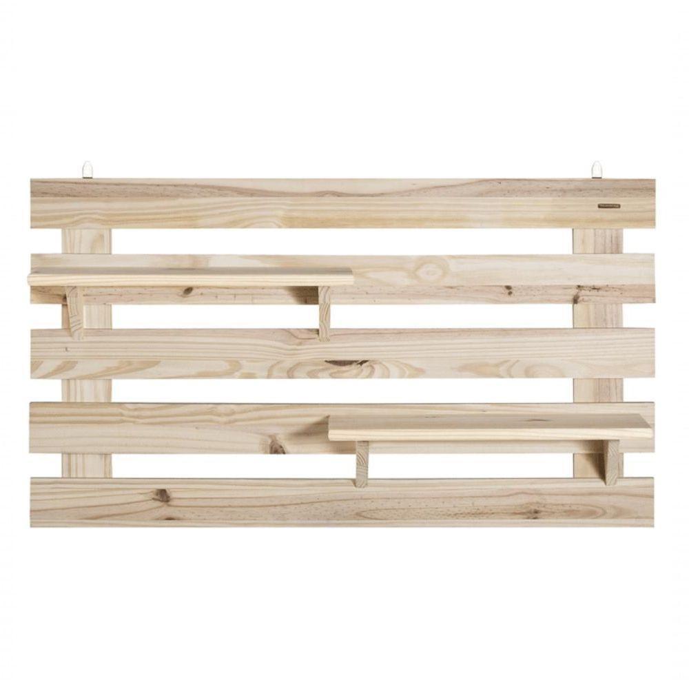 Painel Floreira Tramontina Em Madeira Maciça Duas Prateleira - 7