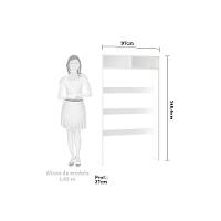 Nicho Para Embutir Painel 97cm Prime Luciane Branco - 3