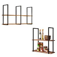 Conjunto 2 Prateleiras Industrial Multiuso Wire Bp 15mm - 1