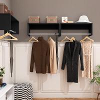 Kit 04 Nichos Suspenso Dakar com Cabideiro Preto - D´rossi - 3