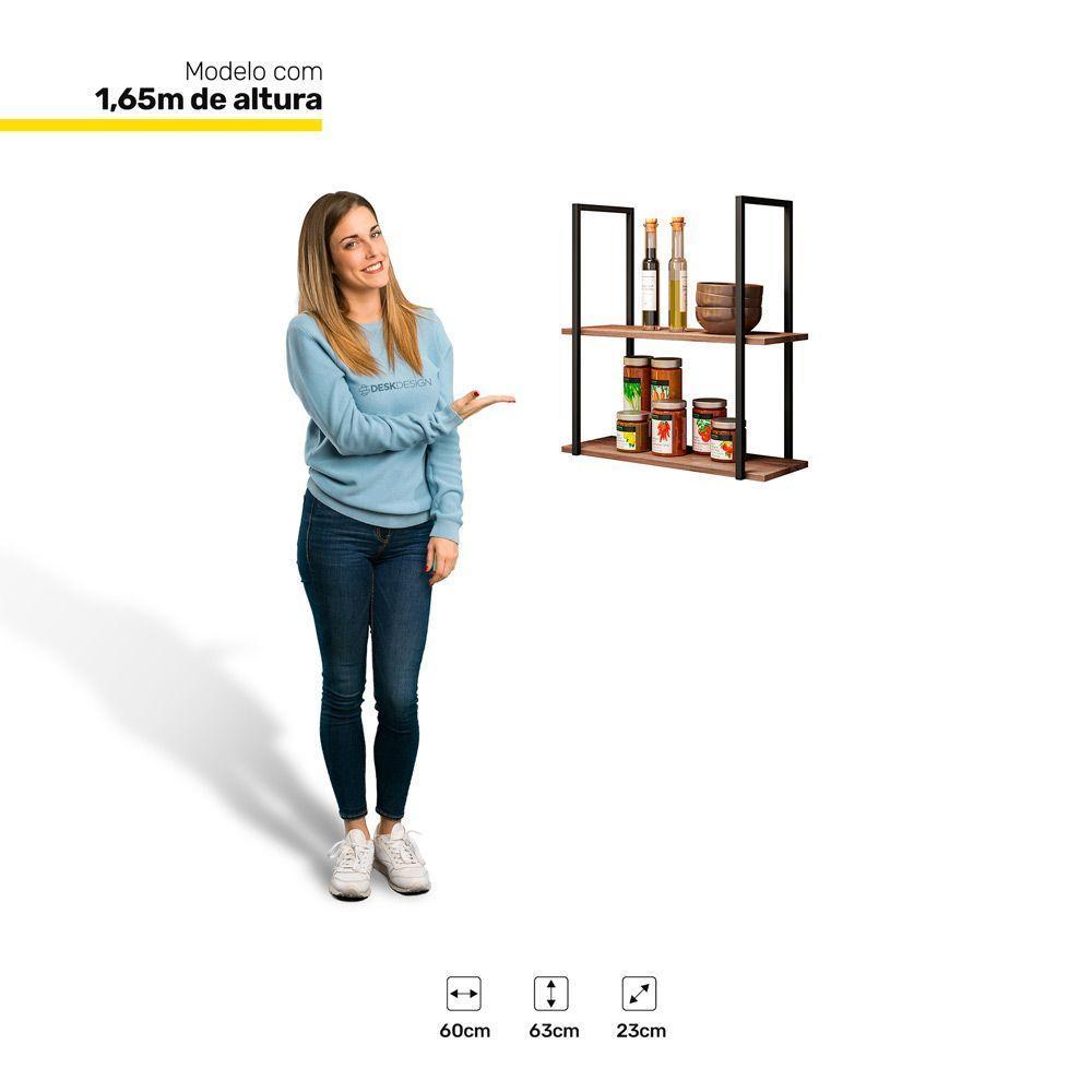 Prateleira Industrial Multiuso Wire Com 2 Tampos Bp 15mm - 3