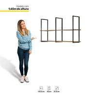 Prateleira Industrial Multiuso Com 2 Tampos 15mm - 2