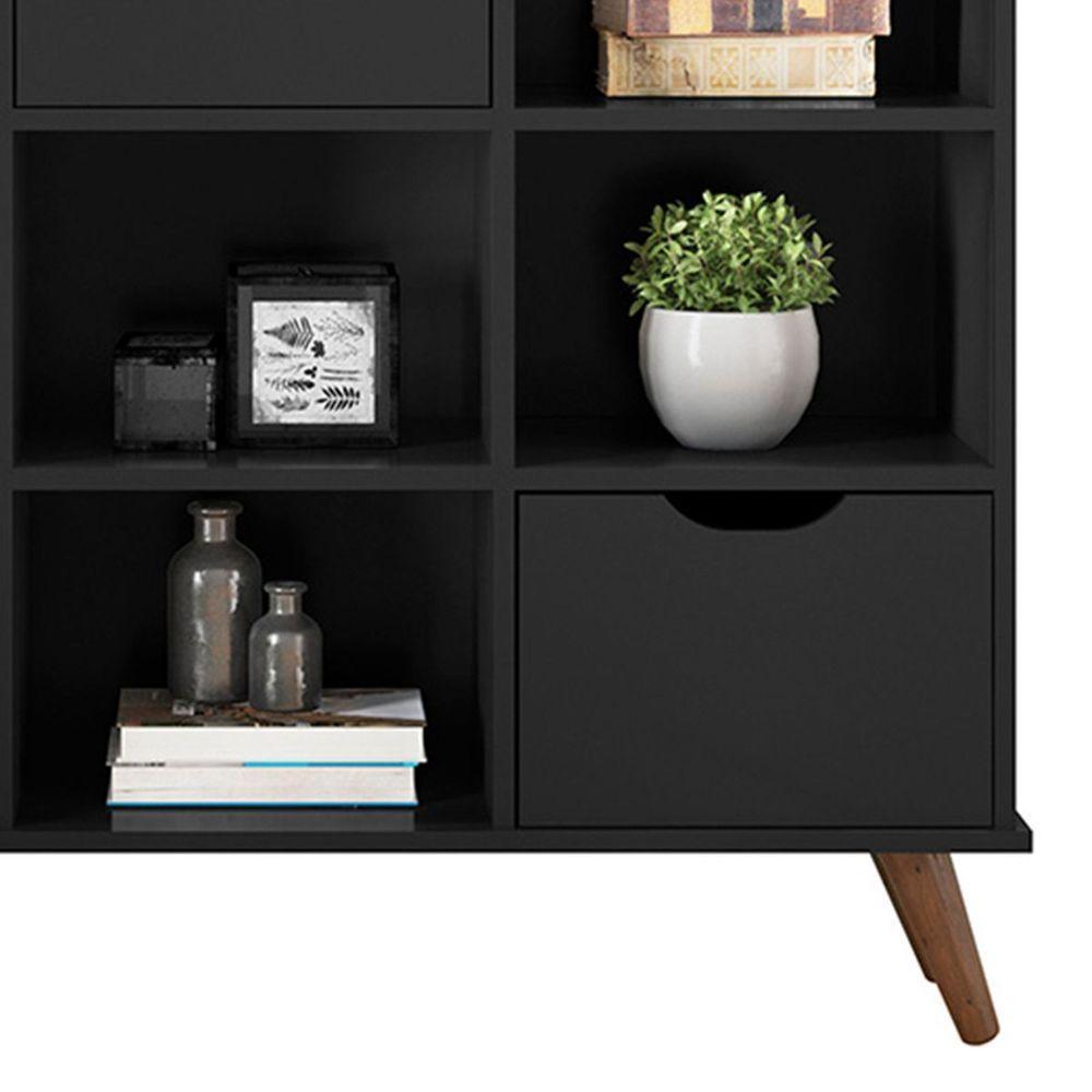 Nicho Organizador C/ 3 Gavetas Q01 Preto/Preto - 2