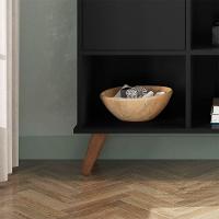 Nicho Organizador C/ 3 Gavetas Q01 Preto/Preto - 3