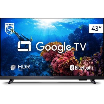 Smart Tv 43 Full Hd Philips 43pfg6918 Wi-fi Google Hdr Preto Bivolt