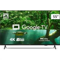 Smart Tv 55 Philips 55pug7408 4k Google Tv Preto Bivolt - 9