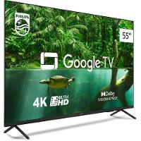 Smart Tv 55 Philips 55pug7408 4k Google Tv Preto Bivolt - 1