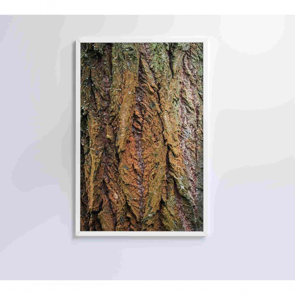 Quadro Tronco árvore Detalhe 60x90 Cm Tecido Canvas - 2