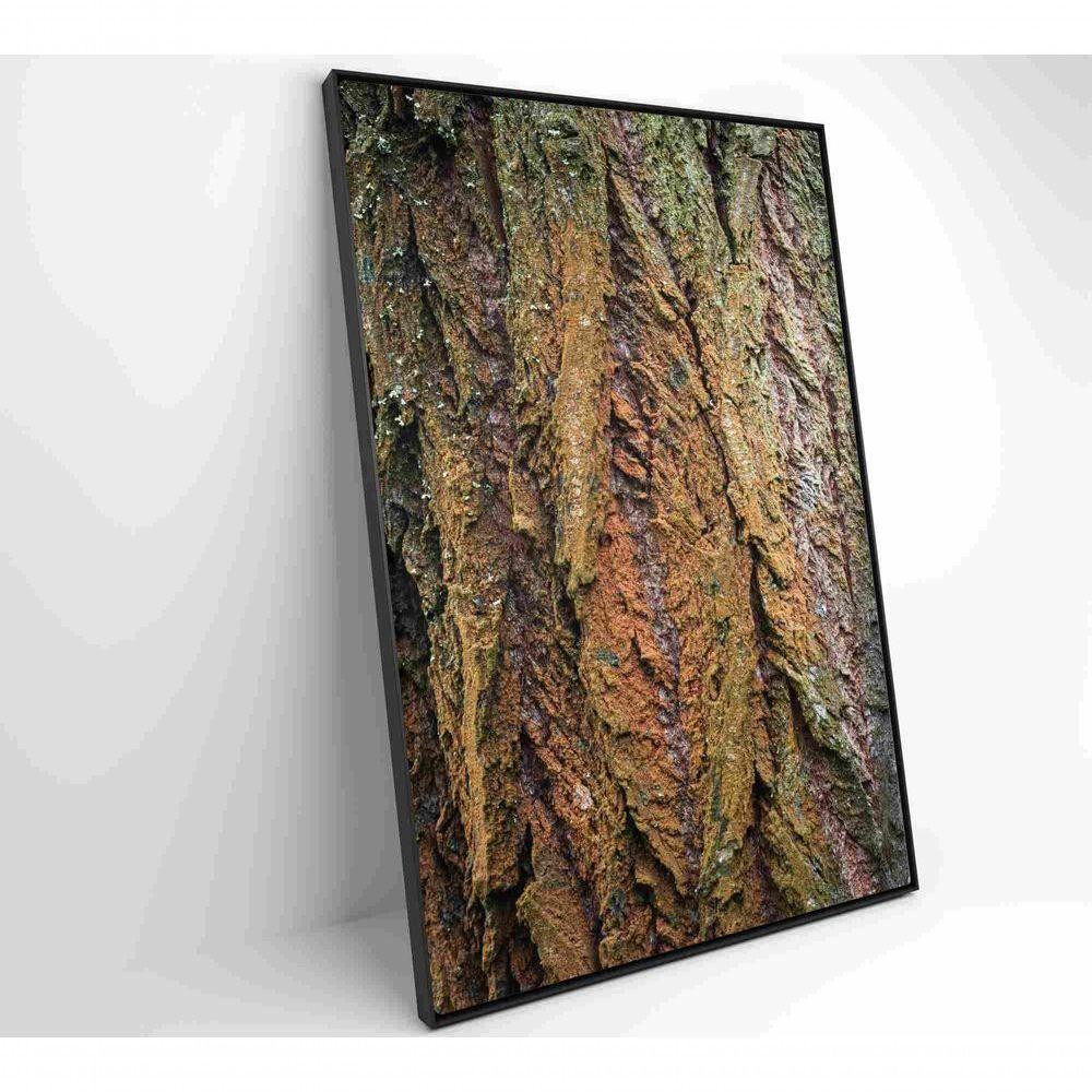 Quadro Tronco árvore Detalhe 40x60 Cm Adesivo Fotográfico - 5