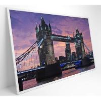 Quadro Ponte Da Torre 120x80 Cm Vidro Impresso - 6