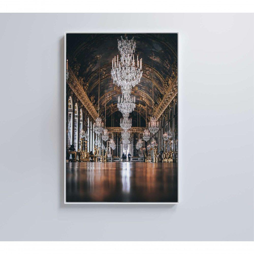 Quadro Arquitetura Palácio 60x90 Cm Tecido Canvas - 1