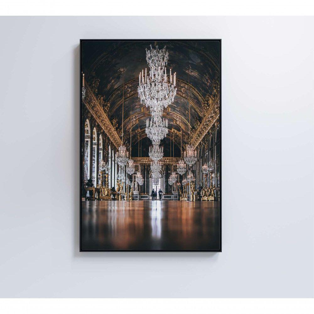 Quadro Arquitetura Palácio 60x90 Cm Tecido Canvas - 3