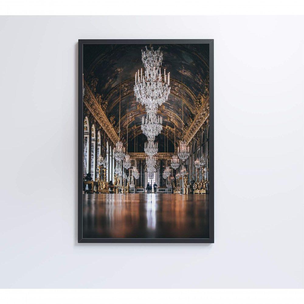 Quadro Arquitetura Palácio 60x90 Cm Tecido Canvas - 8