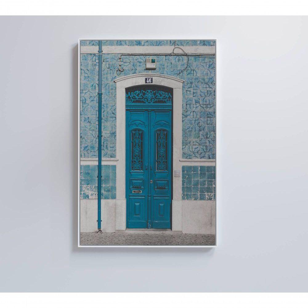 Quadro Porta 46 40x60 Cm Tecido Canvas - 1
