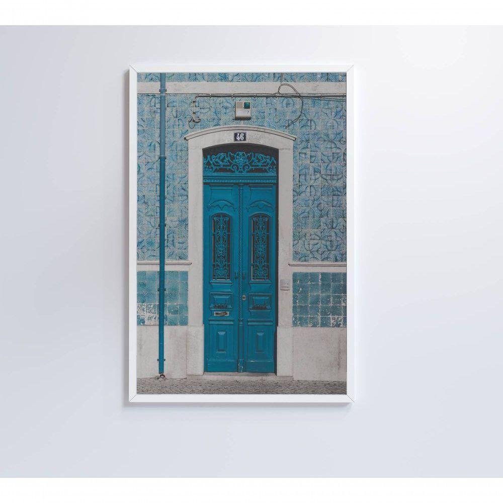 Quadro Porta 46 40x60 Cm Tecido Canvas - 7