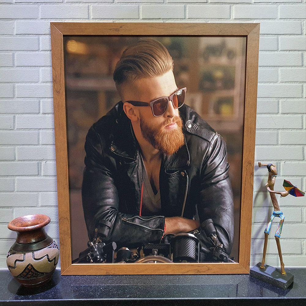 Quadros Barba Barbearia 35cmx45cms Modelo 2 - 1