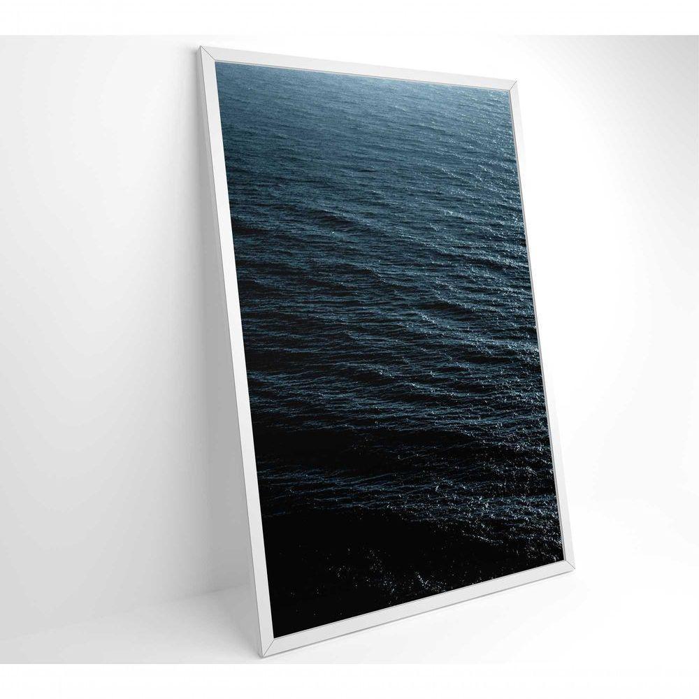 Quadro Oceano 80x120 Cm Tecido Canvas - 8