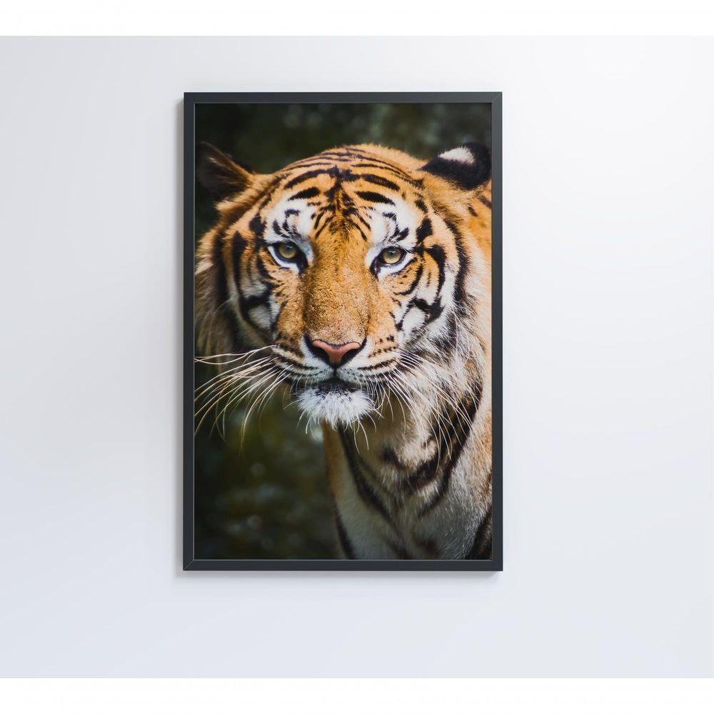 Quadro Tigre 80x120 Cm Tecido Canvas - 5
