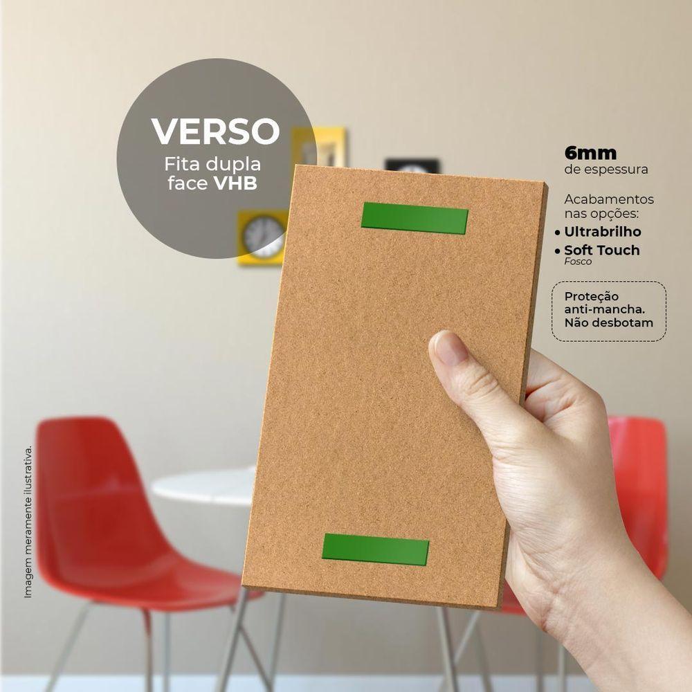 Despertar E Anoitecer - Quadro Ou Placa Com 4 Peças 6mm - 3