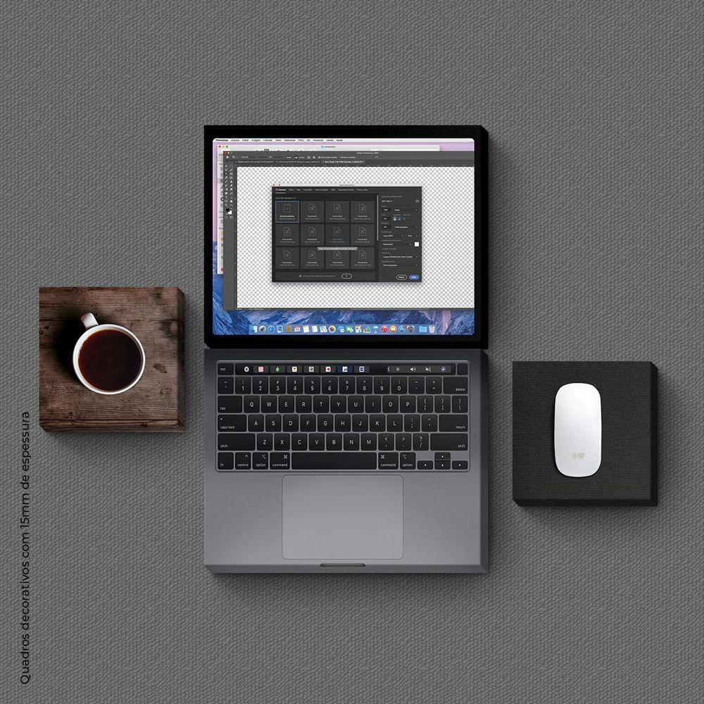 Documento Sem Título - Quadro Ou Placa Com 4 Peças 15mm - 1