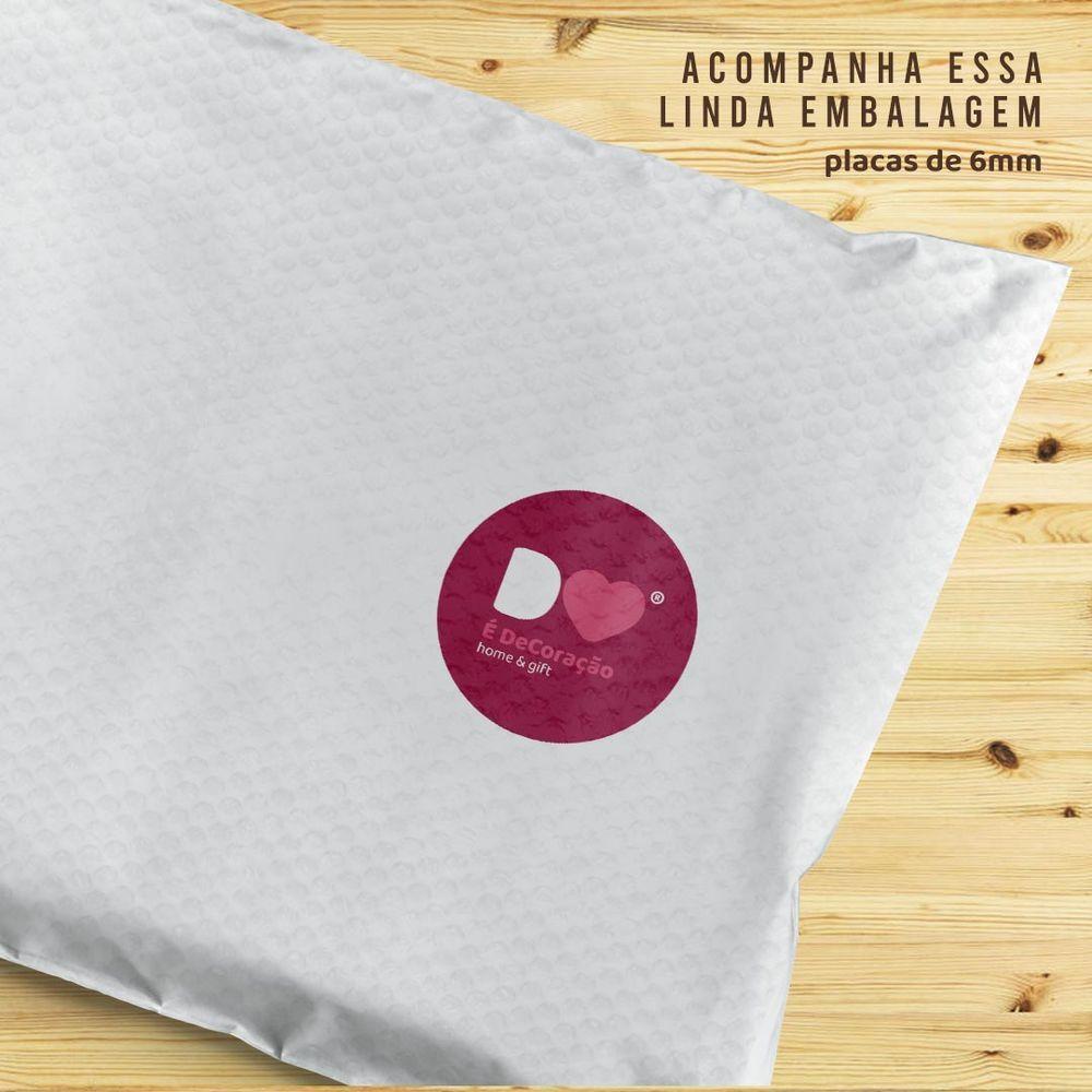 Vai Um Drink Aí? - Quadro Ou Placa Com 4 Peças 6mm - 2