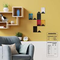 Volpi - Quadro Ou Placa Decorativa Com 9 Peças 6mm (fosco) - 5