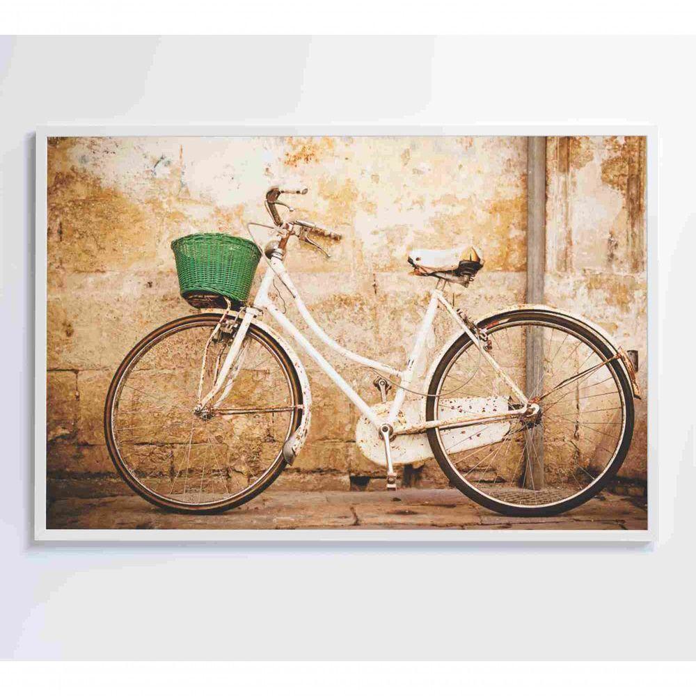Quadro Bicicleta Clássica 90x60 Cm Tecido Canvas - 4