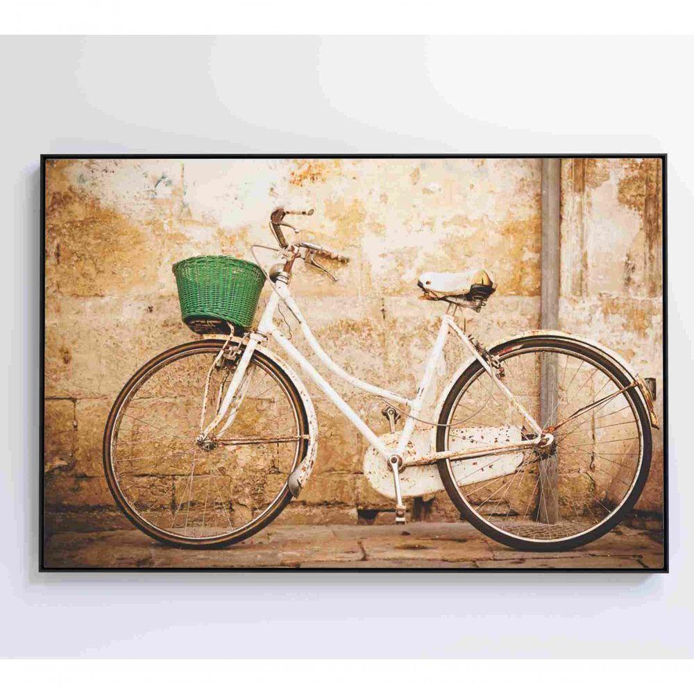 Quadro Bicicleta Clássica 90x60 Cm Tecido Canvas - 8