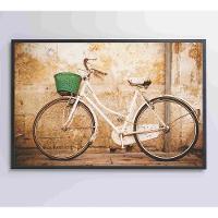 Quadro Bicicleta Clássica 90x60 Cm Tecido Canvas - 5