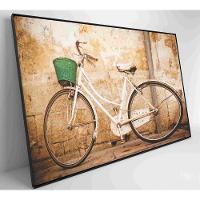 Quadro Bicicleta Clássica 90x60 Cm Tecido Canvas - 9