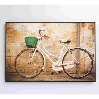 Quadro Bicicleta Clássica 90x60 Cm Tecido Canvas - 15