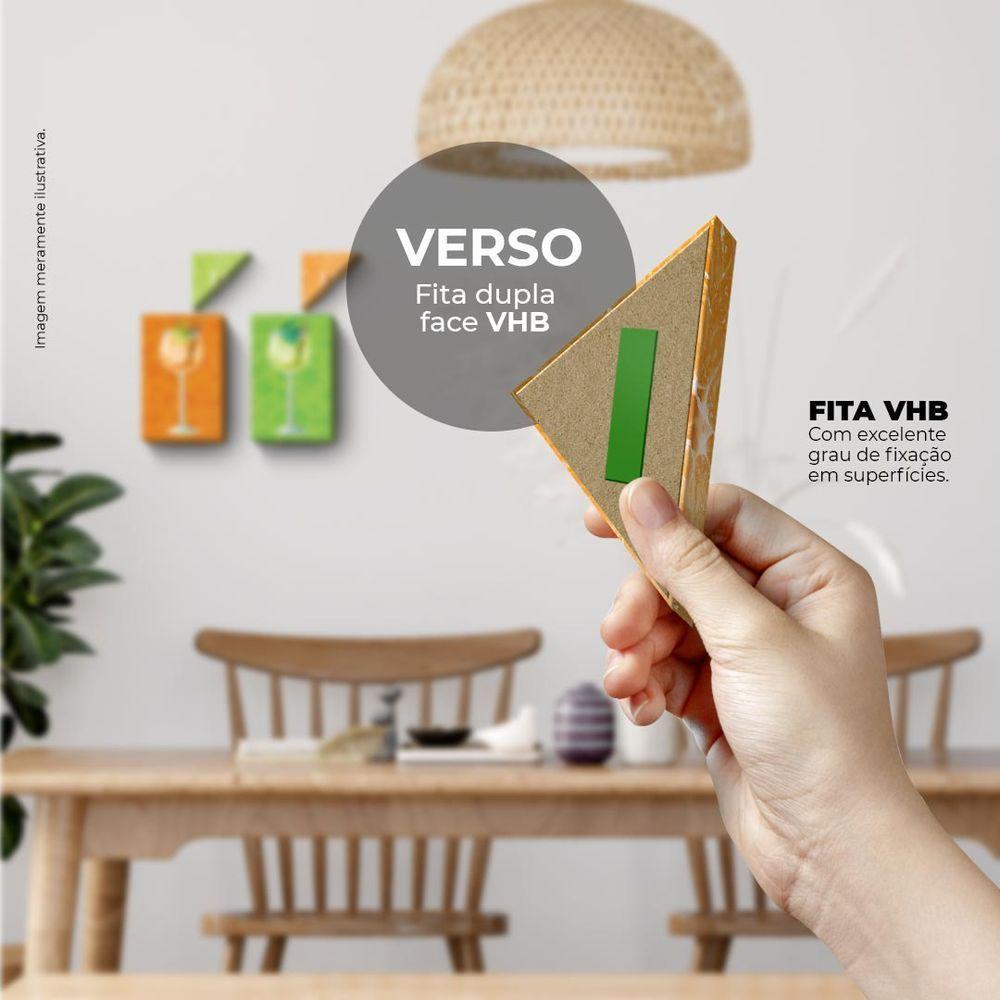 Vai Um Drink Aí? - Quadro Ou Placa Com 4 Peças 15mm - 3