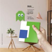 Fantasminha Verde Quadro Com 12 Peças 6Mm Placa Soft Touch