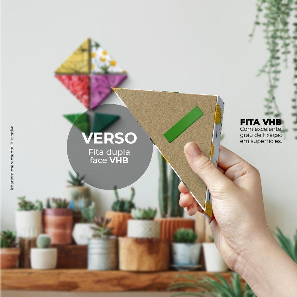 Flor Textura Quadro Com 6 Peças 15Mm Soft Touch - 3