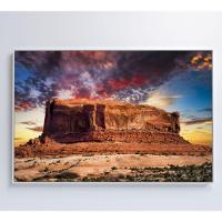 Quadro Decorativo Deserto Butte Utah 120x80 Cm Tecido Canvas - 2